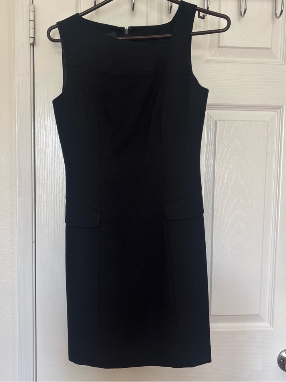 Jessica One-Shoulder Black Sheath Dress